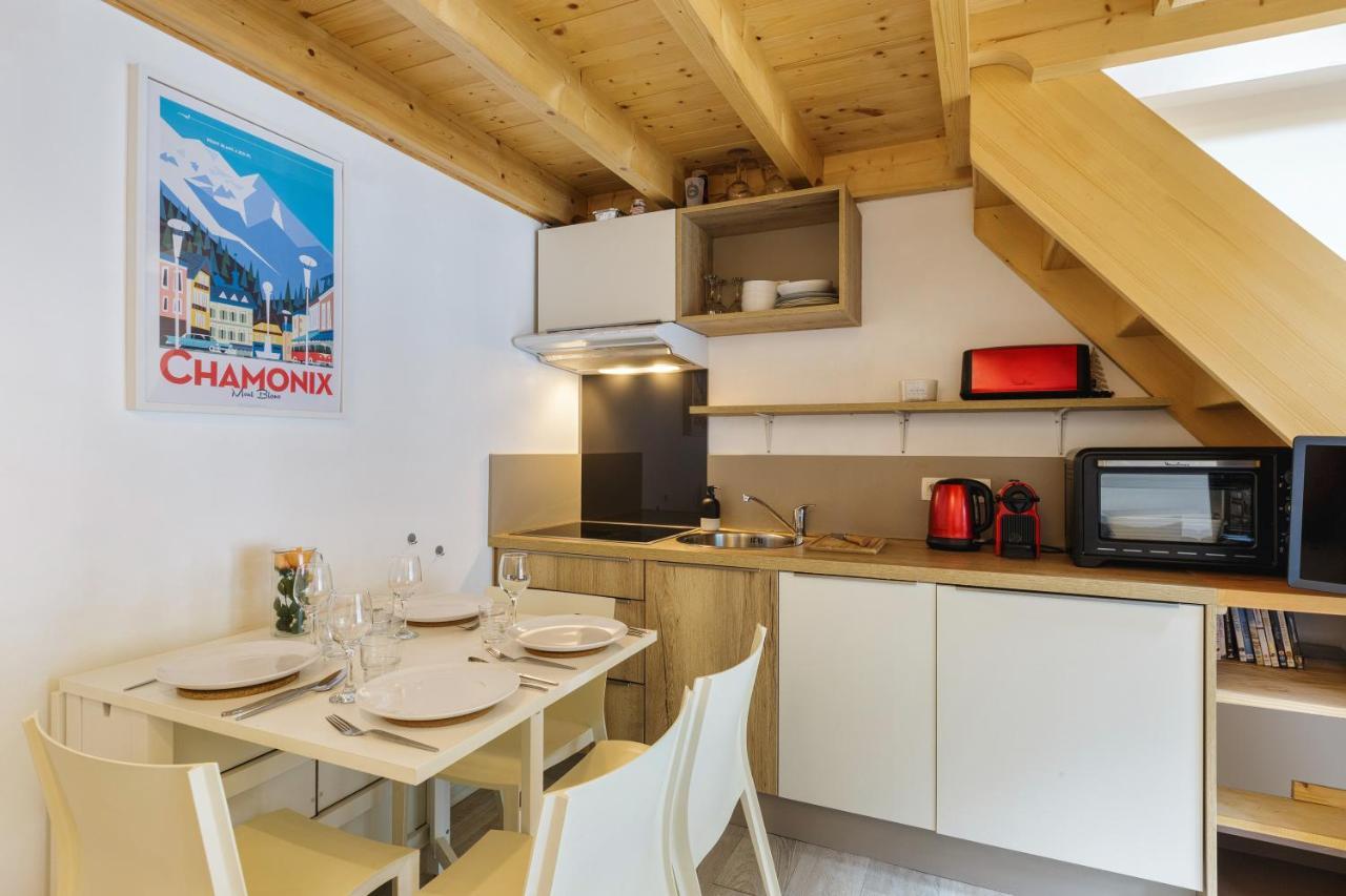 Central Duplex Apartment - Blanc Neige - Happy Rentals Chamonix Mont Blanc Exterior foto